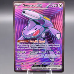 Genesect ex - 161/086 Ultra Rare SV: Black Bolt Pokemon TCG NM - Image 1
