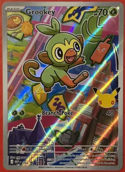Grookey 052 - Pokemon TCG First Partner Illustration Collection Series 2 Promo - Image 1