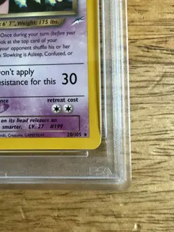Pokemon TCG PSA 7 2002 Neo Destiny Dark Slowking 20/105 Holo Rare 1st Ed - Image 5