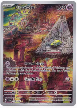 Drowzee 210/198 – Scarlet & Violet – Illustration Rare – Pokemon TCG – NM - Image 1
