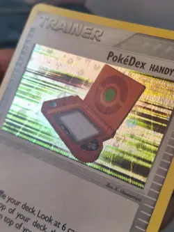 PokeDex Handy909 - 96/112 Fire Red Leaf Green - Reverse Holographic Pokemon Card - Image 2