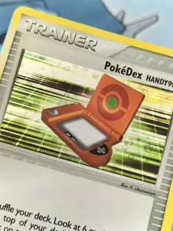 PokeDex Handy909 - 96/112 Fire Red Leaf Green - Reverse Holographic Pokemon Card - Image 3