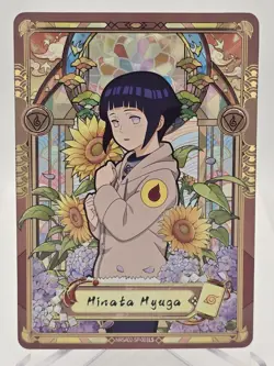 Naruto Kayou Hinata Hyuga NRSA02-SP-001L5 NM/Mint English - Image 1