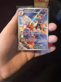 Pokemon TCG Ethan's Magcargo Ascended Heroes 222/217 Illustration Rare NM - Image 3