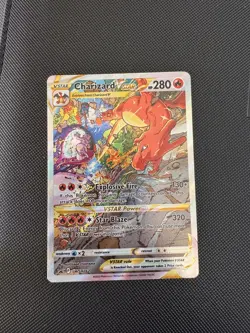 Pokemon TCG Charizard Vstar Sword & Shield Swsh262 Holo Promo - Image 1