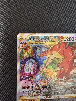 Pokemon TCG Charizard Vstar Sword & Shield Swsh262 Holo Promo - Image 2