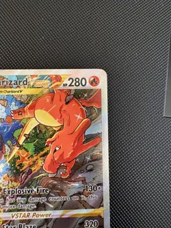 Pokemon TCG Charizard Vstar Sword & Shield Swsh262 Holo Promo - Image 4