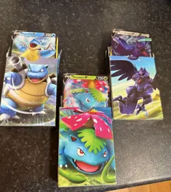 Pokemon V Battle Decks Blastoise & Venusaur / Corviknight Complete Decks! Mint - Image 1