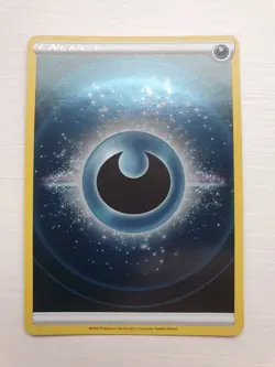Pokemon TCG Sword And Shield Crown Zenith Darkness Energy 2022 Reverse Holo - Image 1