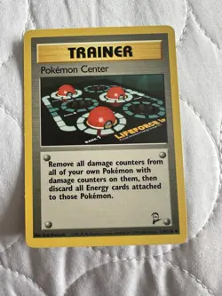 Pokemon TCG Pokemon Center Base Set 2 114/130 Regular Unlimited Uncommon - Image 1
