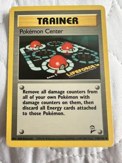Pokemon TCG Pokemon Center Base Set 2 114/130 Regular Unlimited Uncommon - Image 2