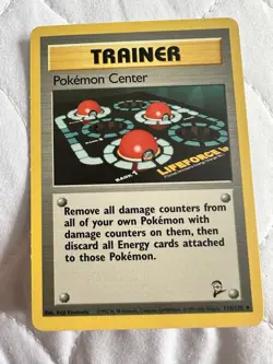 Pokemon TCG Pokemon Center Base Set 2 114/130 Regular Unlimited Uncommon - Image 5