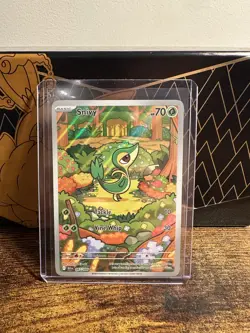 Snivy 087/086 - Illustration Rare - Black Bolt - Pokemon Cards - Near Mint - Image 1