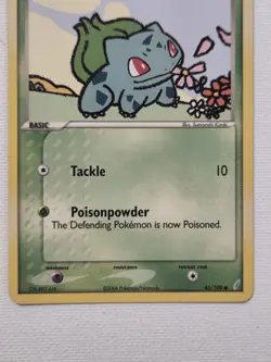 2006 Bulbasaur 45/110 Ivysaur 34/110 Crystal Guardians Regular LP Pokemon Cards - Image 4