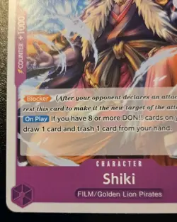Shiki OP06-073 Uncommon Wings Of The Captain One Piece Card Game - Image 4