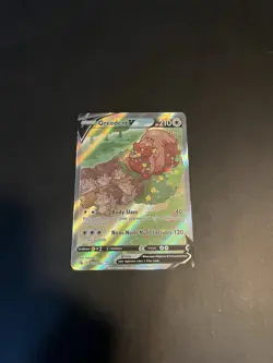 Pokemon TCG Greedent v Full Art Ultra Rare Alternate Card Fusion Strike 257/164 - Image 2