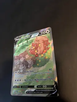 Pokemon TCG Greedent v Full Art Ultra Rare Alternate Card Fusion Strike 257/164 - Image 5