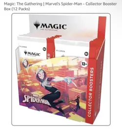 Magic: The Gathering Marvel’s Spider-Man Collector Booster Box 12 Packs - Image 4