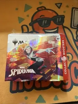 Magic The Gathering Spider-Man Collector Booster Box Sealed 12 Packs MTG - Image 1