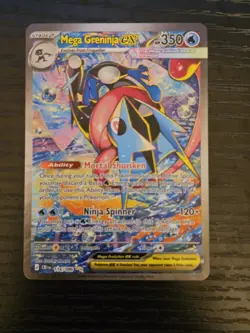 Pokemon Card TCG Mega Greninja EX 116/086 - Special Illustration Rare - Image 1