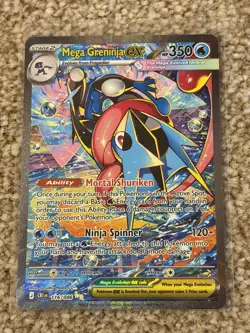 Pokemon Card TCG Mega Greninja EX 116/086 - Special Illustration Rare - Image 1