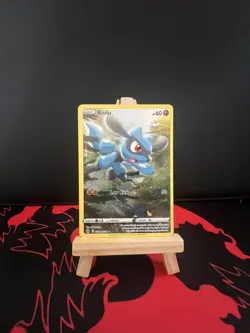 Pokemon TCG Riolu Crown Zenith Galarian Gallery Holo Card GG26/GG70 - Image 3