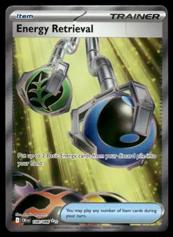 Energy Retrieval 108/086 Ultra Rare Chaos Rising Pokemon Holo Near Mint - Image 1