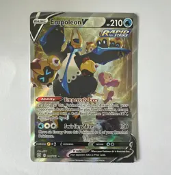 The Pokemon Company Empoleon V Alt Full Art Rapid Strike Holo 146/163 2021 - Image 1