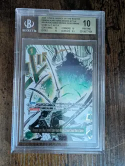 One Piece Demon Aura Nine Sword Style Dead Man's Game Alt Art OP12-037 BGS 10 - Image 1