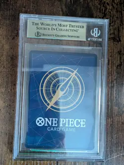 One Piece Demon Aura Nine Sword Style Dead Man's Game Alt Art OP12-037 BGS 10 - Image 2