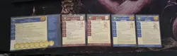 Wizards Dungeons & Dragons Iconic Rares Drizzt Wulfgar Icingdeath 5-Card Lot - Image 1