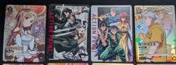 SAO AoT Union Arena Promos English SR and Promo Lot 12 Cards - Near Mint - Image 3
