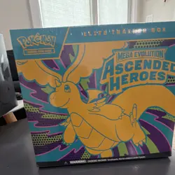 Pokemon TCG Mega Evolution: Ascended Heroes Elite Trainer Box Dragonite Promo 65 - Image 1