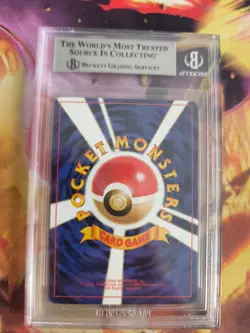 Pokemon Card Arcade Slot Machine Banned Neo Genesis Japan BGS Beckett 7.5 (8.5) - Image 5