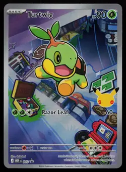 Turtwig - 040 040 ME: Mega Evolution Promo MEP Holo Promo Pokemon NM - Image 1