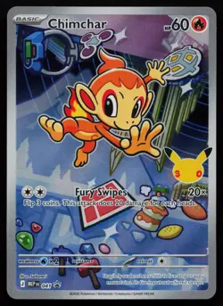 Chimchar - 041 041 ME: Mega Evolution Promo MEP Holo Promo Pokemon NM - Image 1
