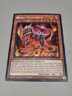 Yugioh! 1x Xeno Meteorus MP24-EN137 Prismatic Secret Rare 1st Ed NM - Image 1