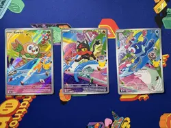 Pokemon TCG First Partner Illustration Collection Alola Series 1 Gen 7 -SET OF 3 - Image 1
