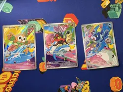 Pokemon TCG First Partner Illustration Collection Alola Series 1 Gen 7 -SET OF 3 - Image 1