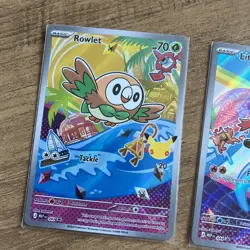 Pokemon TCG First Partner Illustration Collection Alola Series 1 Gen 7 -SET OF 3 - Image 2