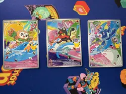Pokemon TCG First Partner Illustration Collection Alola Series 1 Gen 7 -SET OF 3 - Image 1