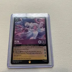 Elsa Spirit Of Winter Holo Legendary Disney Lorcana Fabled Mint Condition 43/204 - Image 3