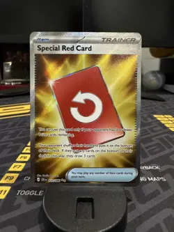 Special Red Card 113/086 Ultra Rare MINT - Chaos Rising - Pokemon TCG - Image 1