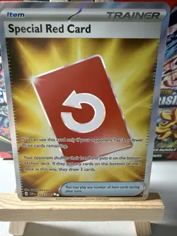 Pokemon TCG Special Red Card 113/086 Chaos Rising Mint Condition - Image 1