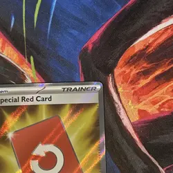 Pokemon TCG Special Red Card 113/086 Mega Evolution Chaos Rising - Mint - Image 4
