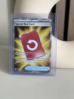 Pokemon TCG Special Red Card Trainer Chaos Rising 113/086 Mint - Image 1