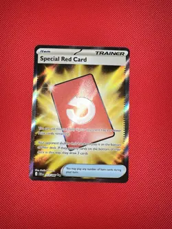 Pokemon TCG English Special Red Card 113/086 Chaos Rising Near Mint - Image 1