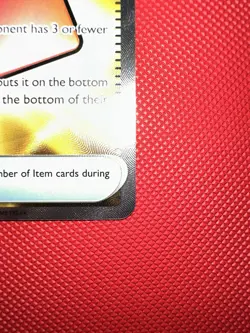 Pokemon TCG English Special Red Card 113/086 Chaos Rising Near Mint - Image 3