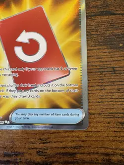 Pokemon TCG Special Red Card 113/086 Chaos Rising Near Mint - Image 5