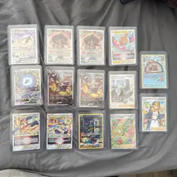 Pokemon TCG Crown Zenith Card Lot of 14! Deoxys VStar, Regigigas VStar + More NM - Image 1